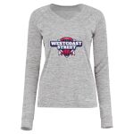 Women's Electrify CoolCore® Long Sleeve V-Neck T-Shirt Thumbnail