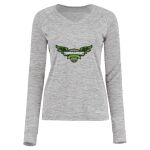 Women's Electrify CoolCore® Long Sleeve V-Neck T-Shirt Thumbnail