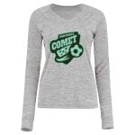 Women's Electrify CoolCore® Long Sleeve V-Neck T-Shirt Thumbnail