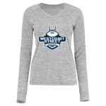 Women's Electrify CoolCore® Long Sleeve V-Neck T-Shirt Thumbnail