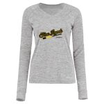 Women's Electrify CoolCore® Long Sleeve V-Neck T-Shirt Thumbnail