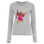 Women's Electrify CoolCore® Long Sleeve V-Neck T-Shirt Thumbnail