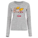 Women's Electrify CoolCore® Long Sleeve V-Neck T-Shirt Thumbnail