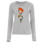 Women's Electrify CoolCore® Long Sleeve V-Neck T-Shirt Thumbnail