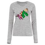 Women's Electrify CoolCore® Long Sleeve V-Neck T-Shirt Thumbnail