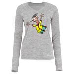 Women's Electrify CoolCore® Long Sleeve V-Neck T-Shirt Thumbnail