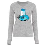 Women's Electrify CoolCore® Long Sleeve V-Neck T-Shirt Thumbnail