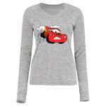 Women's Electrify CoolCore® Long Sleeve V-Neck T-Shirt Thumbnail