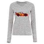 Women's Electrify CoolCore® Long Sleeve V-Neck T-Shirt Thumbnail