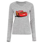 Women's Electrify CoolCore® Long Sleeve V-Neck T-Shirt Thumbnail