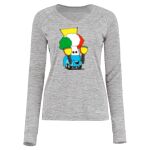 Women's Electrify CoolCore® Long Sleeve V-Neck T-Shirt Thumbnail