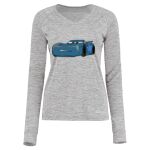 Women's Electrify CoolCore® Long Sleeve V-Neck T-Shirt Thumbnail