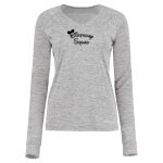 Women's Electrify CoolCore® Long Sleeve V-Neck T-Shirt Thumbnail