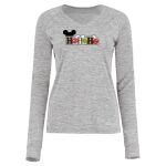 Women's Electrify CoolCore® Long Sleeve V-Neck T-Shirt Thumbnail