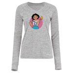 Women's Electrify CoolCore® Long Sleeve V-Neck T-Shirt Thumbnail