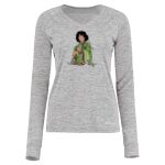 Women's Electrify CoolCore® Long Sleeve V-Neck T-Shirt Thumbnail