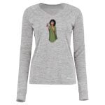 Women's Electrify CoolCore® Long Sleeve V-Neck T-Shirt Thumbnail