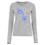 Women's Electrify CoolCore® Long Sleeve V-Neck T-Shirt Thumbnail