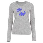 Women's Electrify CoolCore® Long Sleeve V-Neck T-Shirt Thumbnail