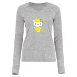 Women's Electrify CoolCore® Long Sleeve V-Neck T-Shirt Thumbnail