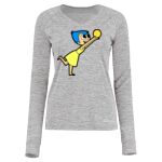 Women's Electrify CoolCore® Long Sleeve V-Neck T-Shirt Thumbnail