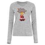 Women's Electrify CoolCore® Long Sleeve V-Neck T-Shirt Thumbnail