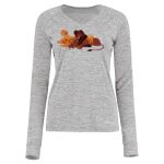 Women's Electrify CoolCore® Long Sleeve V-Neck T-Shirt Thumbnail