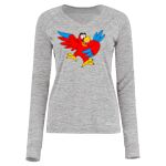 Women's Electrify CoolCore® Long Sleeve V-Neck T-Shirt Thumbnail