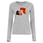 Women's Electrify CoolCore® Long Sleeve V-Neck T-Shirt Thumbnail