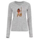 Women's Electrify CoolCore® Long Sleeve V-Neck T-Shirt Thumbnail