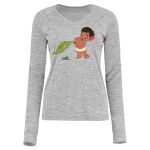 Women's Electrify CoolCore® Long Sleeve V-Neck T-Shirt Thumbnail