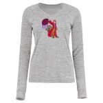 Women's Electrify CoolCore® Long Sleeve V-Neck T-Shirt Thumbnail