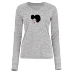 Women's Electrify CoolCore® Long Sleeve V-Neck T-Shirt Thumbnail