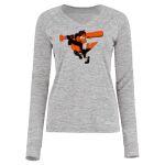 Women's Electrify CoolCore® Long Sleeve V-Neck T-Shirt Thumbnail