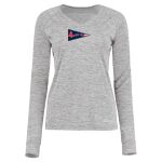 Women's Electrify CoolCore® Long Sleeve V-Neck T-Shirt Thumbnail