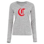 Women's Electrify CoolCore® Long Sleeve V-Neck T-Shirt Thumbnail