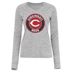 Women's Electrify CoolCore® Long Sleeve V-Neck T-Shirt Thumbnail