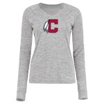 Women's Electrify CoolCore® Long Sleeve V-Neck T-Shirt Thumbnail