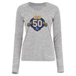 Women's Electrify CoolCore® Long Sleeve V-Neck T-Shirt Thumbnail