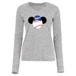 Women's Electrify CoolCore® Long Sleeve V-Neck T-Shirt Thumbnail