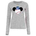 Women's Electrify CoolCore® Long Sleeve V-Neck T-Shirt Thumbnail