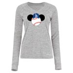 Women's Electrify CoolCore® Long Sleeve V-Neck T-Shirt Thumbnail