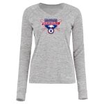 Women's Electrify CoolCore® Long Sleeve V-Neck T-Shirt Thumbnail