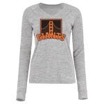 Women's Electrify CoolCore® Long Sleeve V-Neck T-Shirt Thumbnail