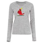 Women's Electrify CoolCore® Long Sleeve V-Neck T-Shirt Thumbnail