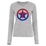 Women's Electrify CoolCore® Long Sleeve V-Neck T-Shirt Thumbnail