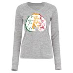 Women's Electrify CoolCore® Long Sleeve V-Neck T-Shirt Thumbnail