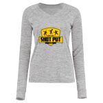 Women's Electrify CoolCore® Long Sleeve V-Neck T-Shirt Thumbnail