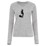 Women's Electrify CoolCore® Long Sleeve V-Neck T-Shirt Thumbnail