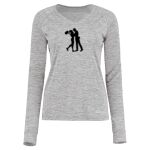 Women's Electrify CoolCore® Long Sleeve V-Neck T-Shirt Thumbnail